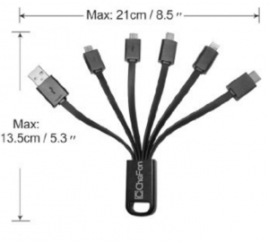 Chafon Multi 6 in 1 USB Charging Cable