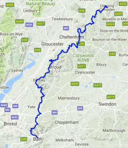 Cotswold Way Map