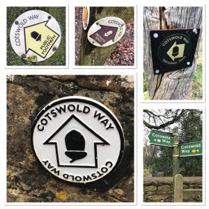 Cotswold Way signs