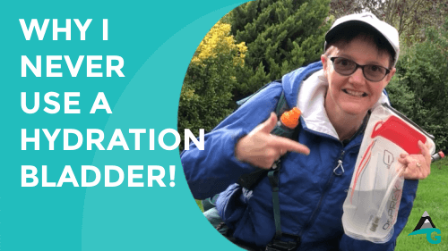 Why I never use a hydration bladder for hiking