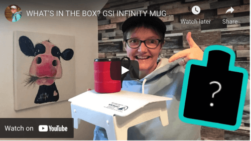 GSI INFINITY MUG & CASCADE WILD TABLE WHAT’S IN THE BOX?